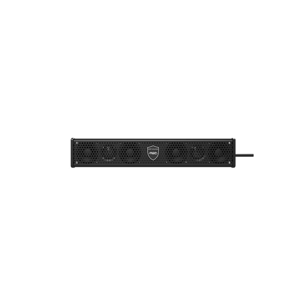 Barra de Sonido Amplificada Wet Sounds Stealth 6 Surge para Powersport
