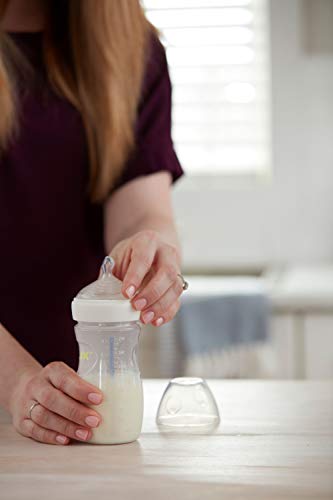 Biberones Naturales NUK White con Set de Regalo SafeTemp