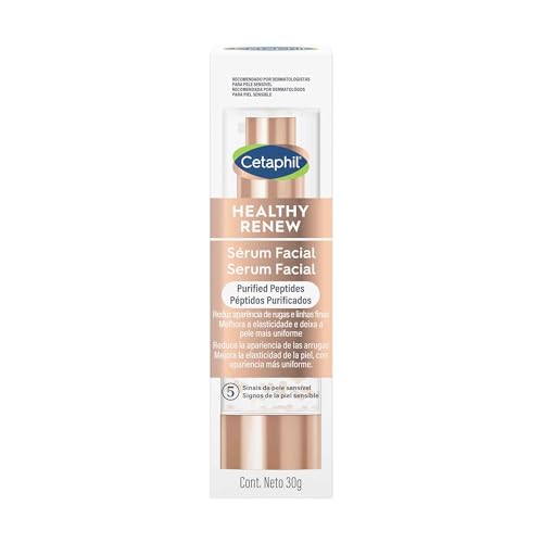 CETAPHIL HEALTHY RENEW Serum Facial 30 mg Eficacia Anti-edad Clínicamente Probada Hidrata por 24 hr y Respeta la Barrera Cutanea Suavizando la Piel Recomendado por Dermatólogos