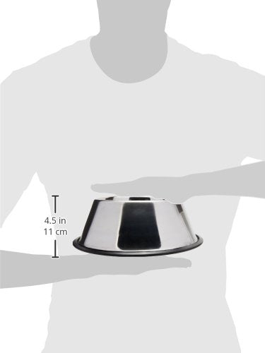 Fancy Pets Plato de Acero Inoxidable para Perro de Orejas Largas