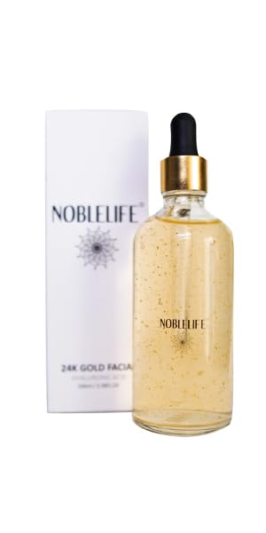 Sérum - ácido hialurónico - partículas de oro - hidratante facial- 24k- frasco 100ml
