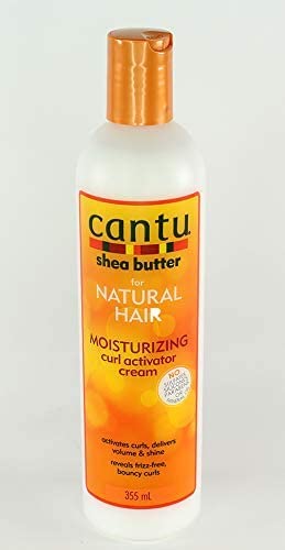 Cantu Manteca de karité para cabello natural hidratante activador de rizos, 12 onzas, (paquete de 4)