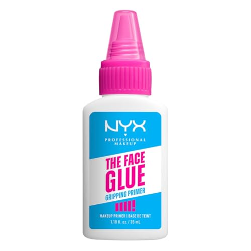 Prebase de Maquillaje hidratante Face Glue de Nyx Professional Makeup, Tono Transparente