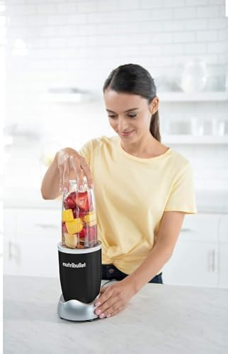 Licuadora NutriBullet Pro Negro Inoxidable Conjunto Exclusivo