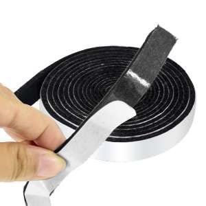 Junta de Ahumador Nonley Negra XXL Autoadhesiva de Alta Temperatura para Barbacoa