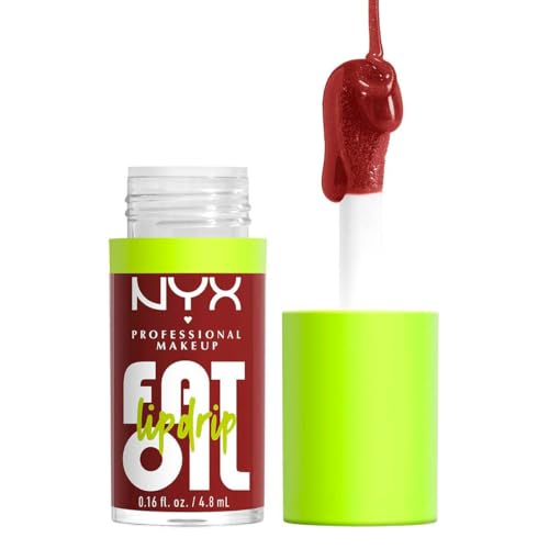 NYX Cosmetics, Fat Oil Lip Drop, Brillo Labial, Inside Scoop