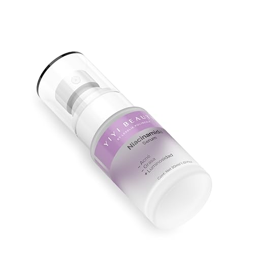 YIYI Beauty by Lesslie Polinesia Suero Facial Niacinamida concentrado de ingredientes activos que ayudan a desvanecer marcas causadas por el acné y a controlar la producción de sebo. Ayuda a hidratar y unificar el tono de la piel para lograr un aspecto un