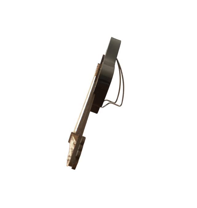 Guitarra Miniatura Hecho a Mano Coleccionable Mini Guitarra Artesanía Mexicana para Regalos (AC DC)