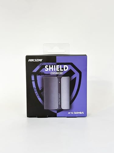 HIKSEMI T300S, SSD Externo Portátil, 1TB, Lectura: 560MB/s, USB 3.2 Tipo C, Compatible con Win/Mac/Android 4.0 para Arriba, Resistente a Caídas y Golpes