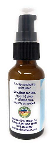 Montana Emu Ranch100% Pure Emu Oil Size 1oz by Emu Oil