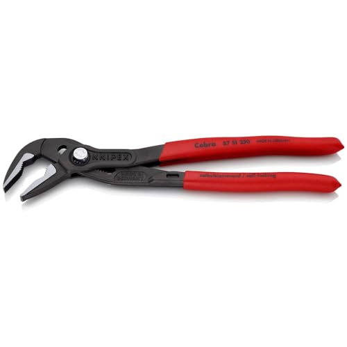 KNIPEX - 87 51 250 Tools - Cobra ES - Alicates de bomba extra delgados (8751250) 10 pulgadas