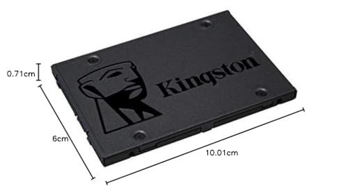 Kingston SSD A400 240GB SATA 3 (6Gb/s) 2.5" Lectura: 500MB/s y Escritura: 350MB/s (SA400S37/240G)