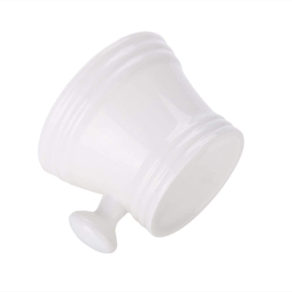 Tazón de Profesional, Tazón de de Afeitar, Plástico de 2 Colores Espuma de de Afeitar Recipiente de Crema con Mango de Afeitado de Mango Pequeño Fábrica de Afeitado