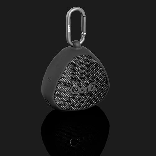 OontZ - Altavoz Bluetooth inalámbrico portátil con mosquetón, 12 W IPX7 Impermeable al Aire última intervensión