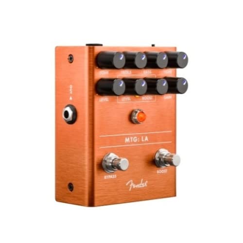 Fender MTG: LA - Pedal de distorsión de tubo, accesorios de guitarra