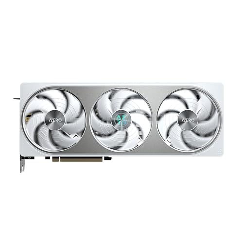 GIGABYTE GeForce RTX 5070 Aero OC 12G Tarjeta gráfica - 12GB GDDR7, 192bit, PCI-E 5.0, 2625 MHz Core Clock, 3 x DP 2.1a, 1 x HDMI 2.1b, NVIDIA DLSS 4, GV-N5070AERO OC-12GD