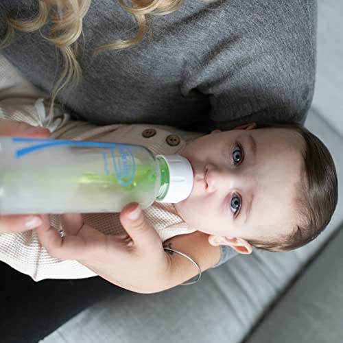 Dr. Brown's Natural Flow Options Plus Narrow Glass Baby Bottle, 8 Ounce (Pack of 2)