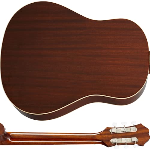 Epiphone Guitarra Electroacústica Masterbilt Texan, Faded Cereza Aged Gloss