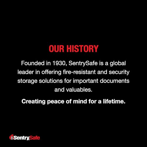 Caja de Seguridad SentrySafe Negra pequeña con Teclado Digital para Joyas y Dinero