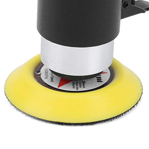 at‑1500H48 Lijadora de aire orbital aleatoria de 1/2/3 pulgadas para trabajos de carrocería automática, pulidora de aire de alta velocidad (boquilla de aire americana)