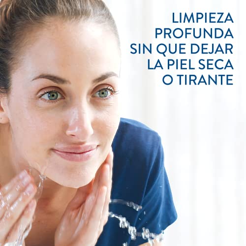 CETAPHIL Limpiador Facial Diario Para Piel Grasa 1 pz 237 ml Limpia Profundamente Recomendada por Dermatólogos para Piel Sensible
