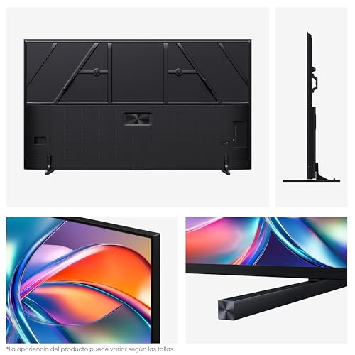 Hisense Television QD6QFM(Modelo 2025) Pantalla 100 Pulgadas,QLED Smart Fire TV UHD 4K,Control Remoto por Voz con Alexa,Escalado AI a 4K,Dolby Vision Atmos, Modo de Juego Pro de 144 Hz