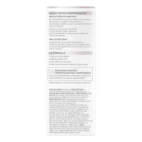 Eucerin Serum facial anti manchas Anti-Pigment Oily Skin Ultra ligero (30 ml) con Thiamidol y Ácido hialurónico para una piel luminosa y sin manchas