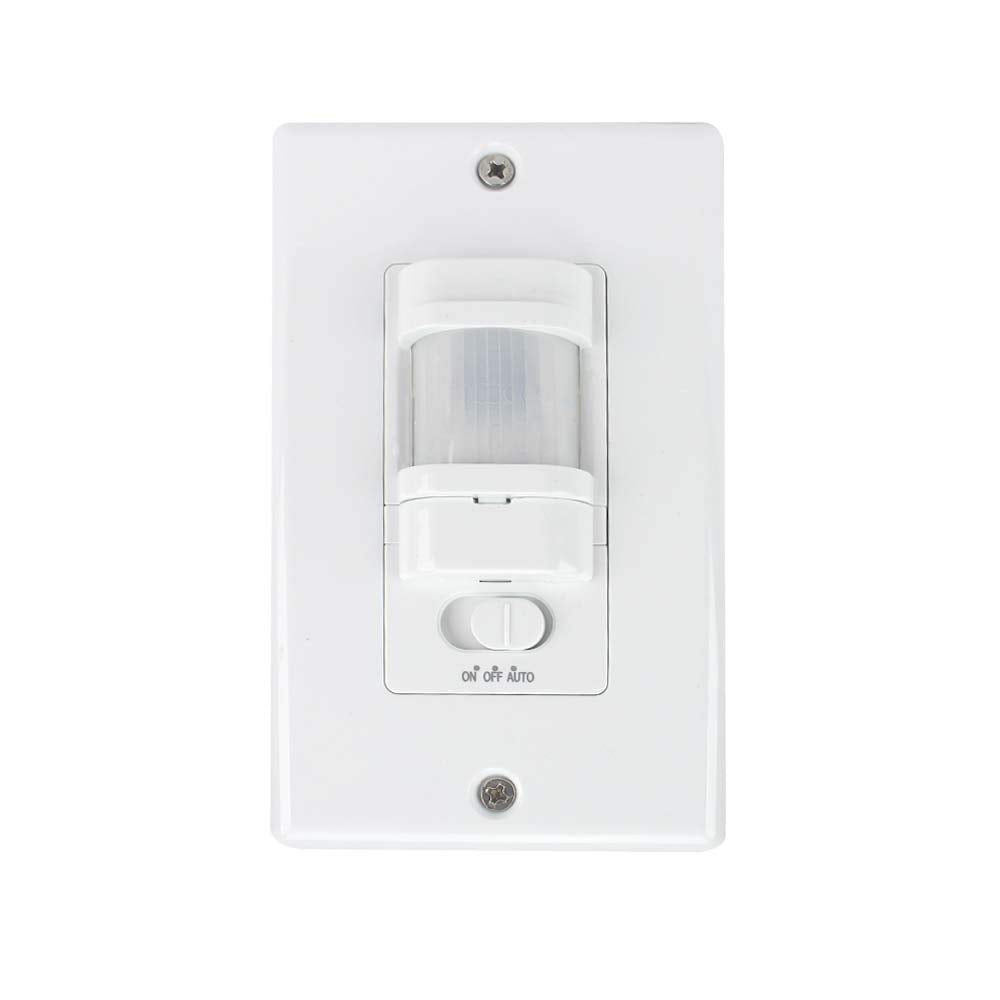 Placa de Pared Sanelec Blanco con Sensor de Movimiento