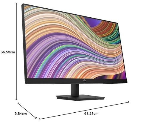 HP Monitor LCD Full HD P27 G5 de 27 Pulgadas - 16:9 - Negro