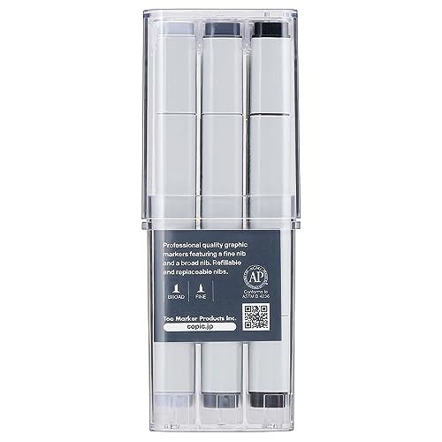 Copic Classic 12 Color Set CG Cool Gray