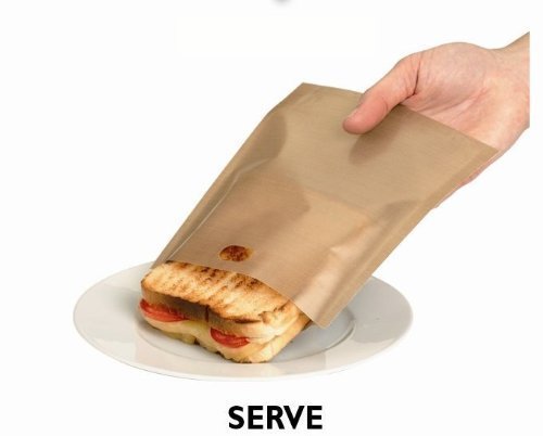 2 x toastabags - queso a la parrilla hecho fácil en tu tostadora. Hasta 100 veces