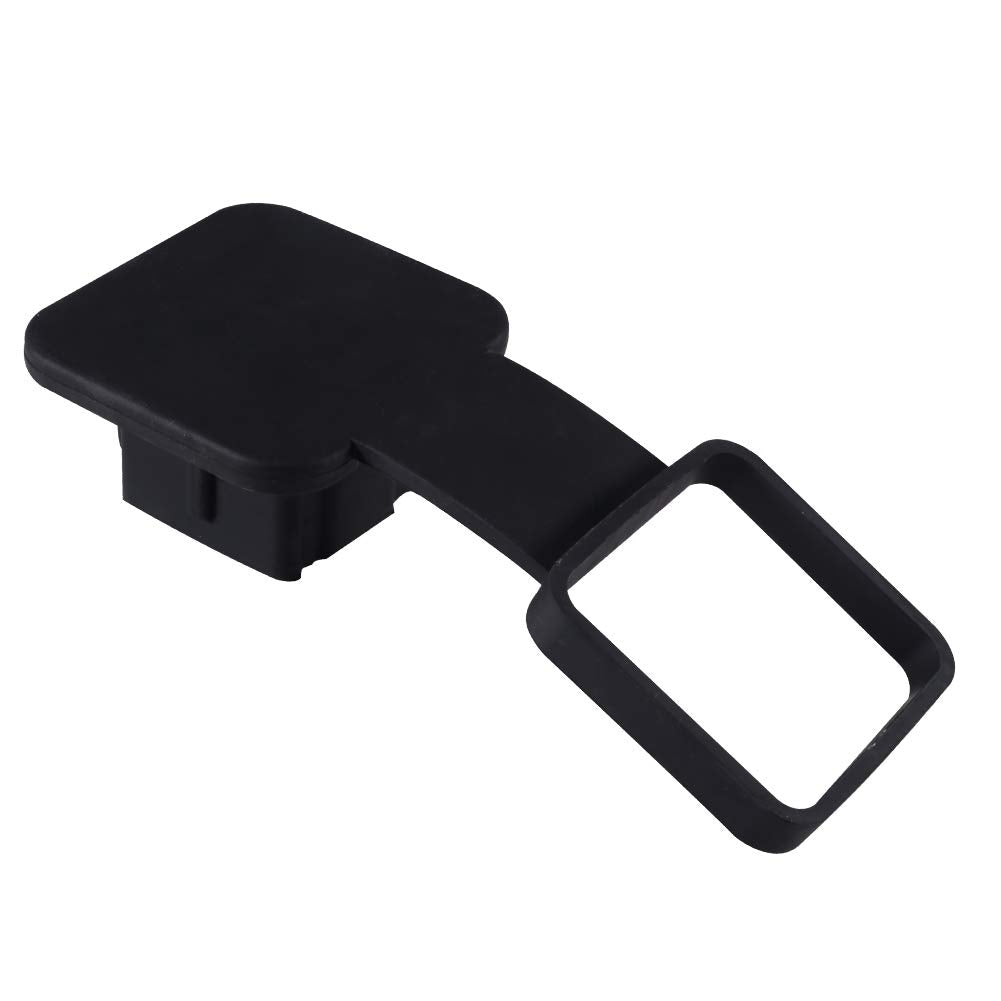 2 piezas de 2 pulgadas de remolque cubierta de enganche de goma resistente, receptor de remolque, receptor, tapa de inserción de 2 pulgadas, receptores compatibles con clase 3 4 5 GMC Toyota Ford Jeep Dodge Nissan Mercedes Benz BMW Polaris ATV UTV