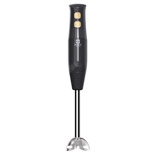Licuadora de inmersión Mirati. 300 Watts, desmontable. Color negro. Modelo MBB02N