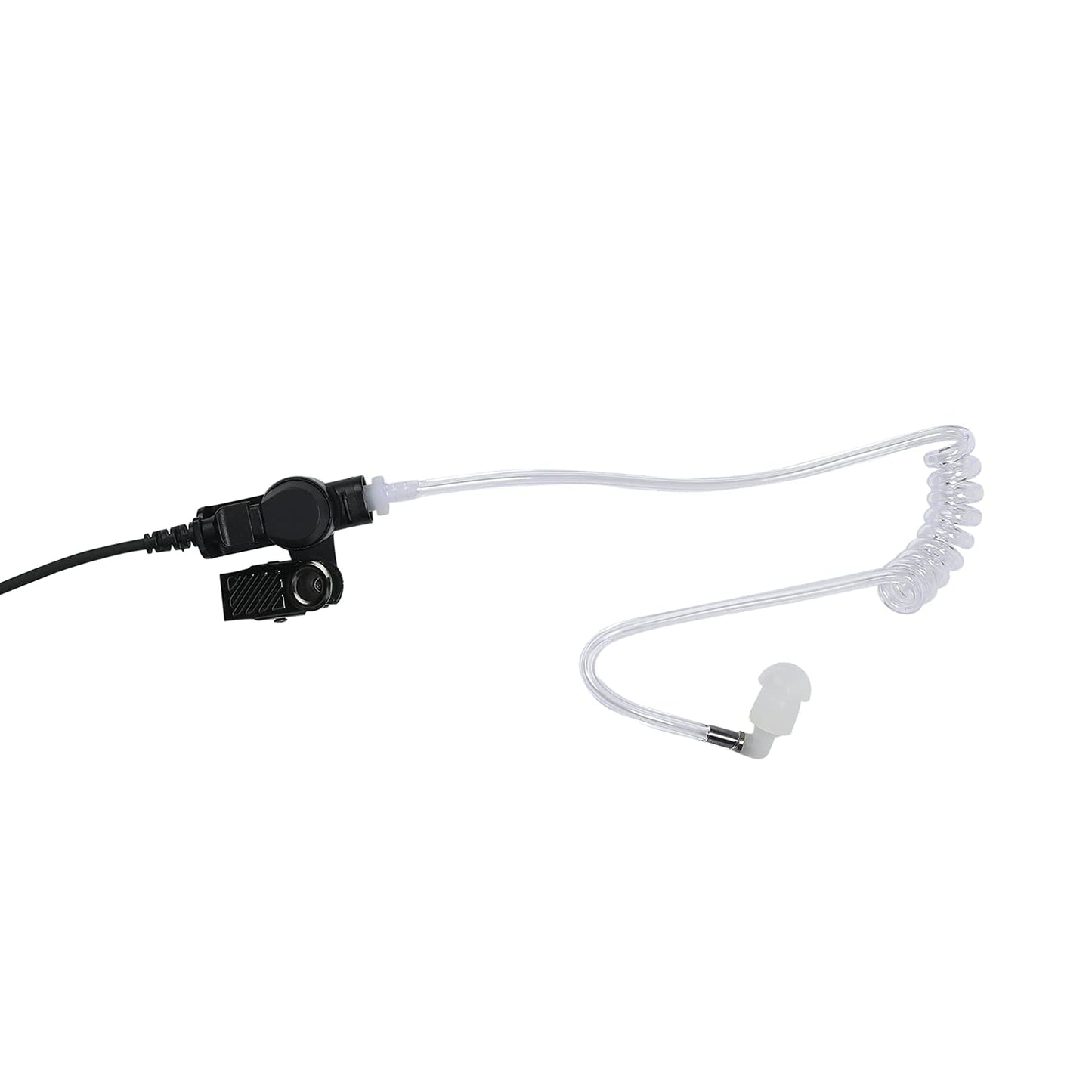 Auricular Yolipar TLK 100 Negro con Micrófono y Tubo Acústico Transparente para Motorola Radio SL300 SL3500e SL7550e SL7550 SL7580