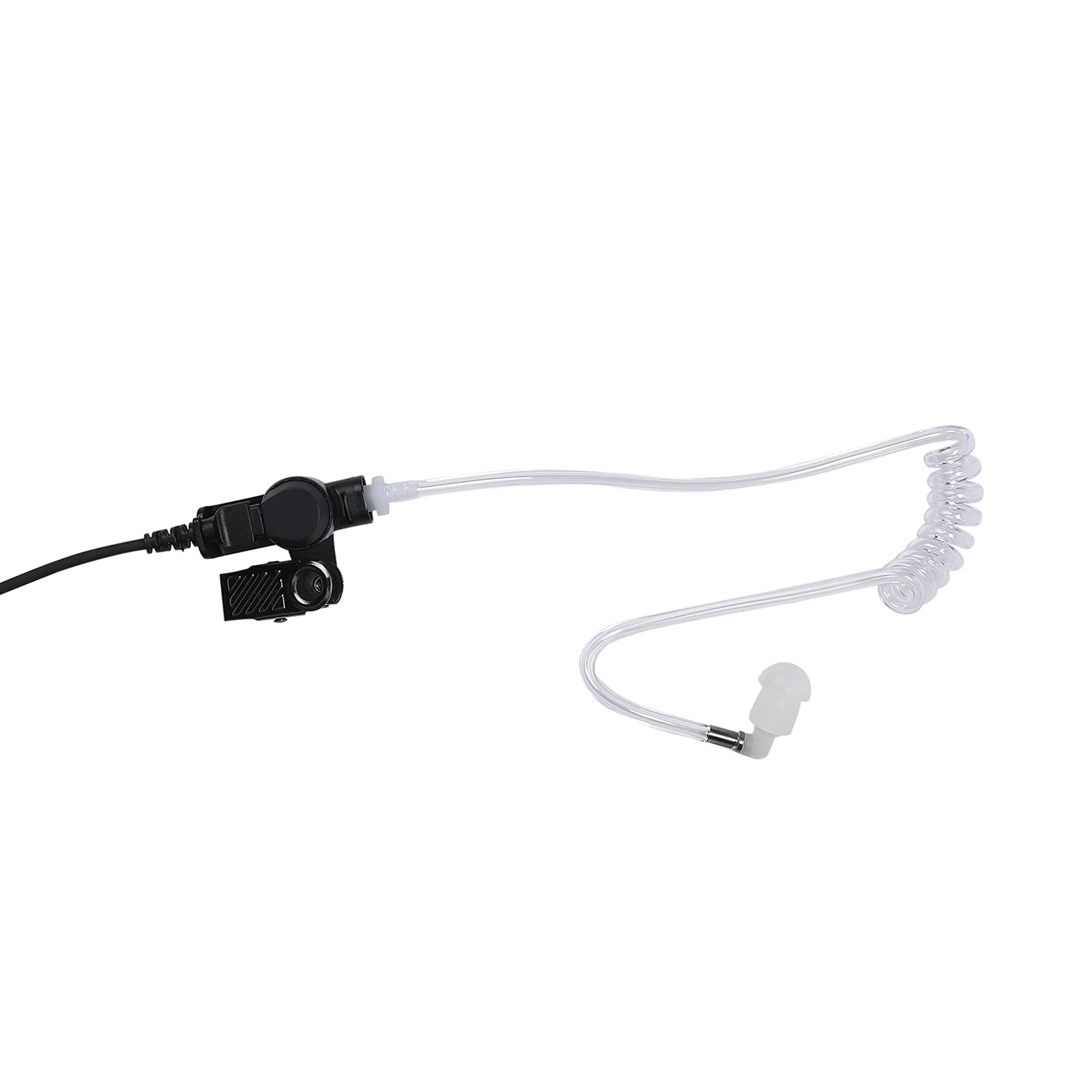Auricular Yolipar TLK 100 Negro con Micrófono y Tubo Acústico Transparente para Motorola Radio SL300 SL3500e SL7550e SL7550 SL7580