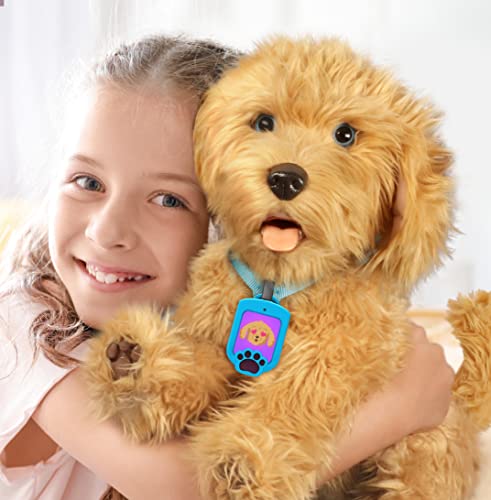 Labradoodle Interactivo My Fuzzy Friends Sky Rocket Moji