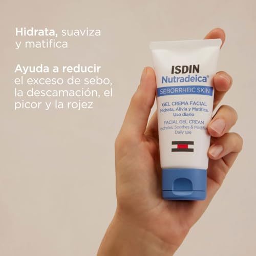 ISDIN Nutradeica Gel-Crema Facial Piel Seborreica | Control Exceso Sebo
