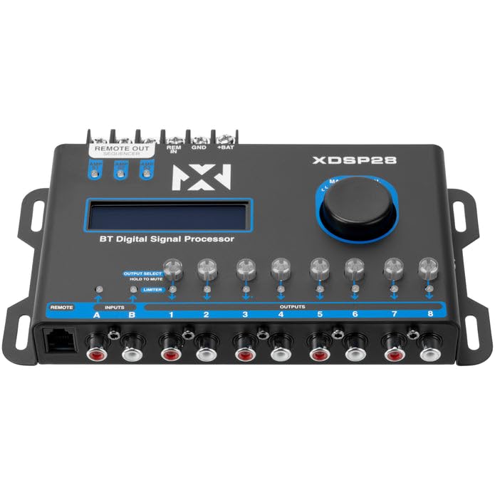 Procesador de Señal Digital NVX X-Series 8 Canales LCD Bluetooth Driver Remoto