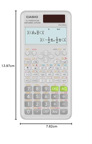 Casio fx-115ESPLUS2 2ª edición, calculadora científica Avanzada