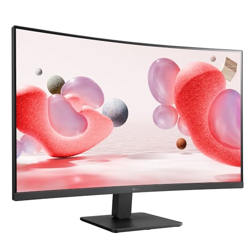 LG Monitor 32MR50C-B, PC Monitor 32" IPS Full HD (1920 x 1080), Refresh Rate 100 Hz, Response Time 5 ms, Modo de Lectura, Flicker Safe, AMD FreeSync