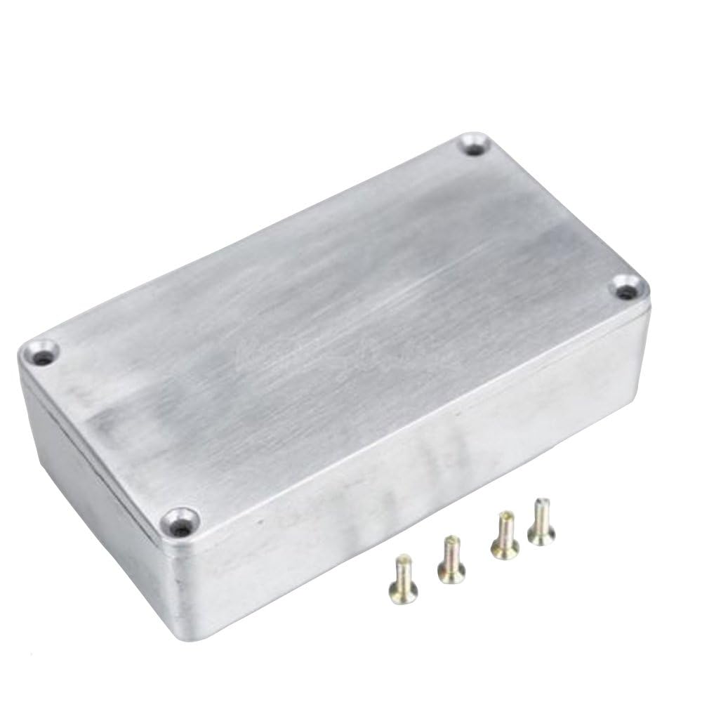 Caja de Efectos Pedales ESUPPORT Aluminio Impermeable para Proyectos Electrónicos y Pedales de Guitarra