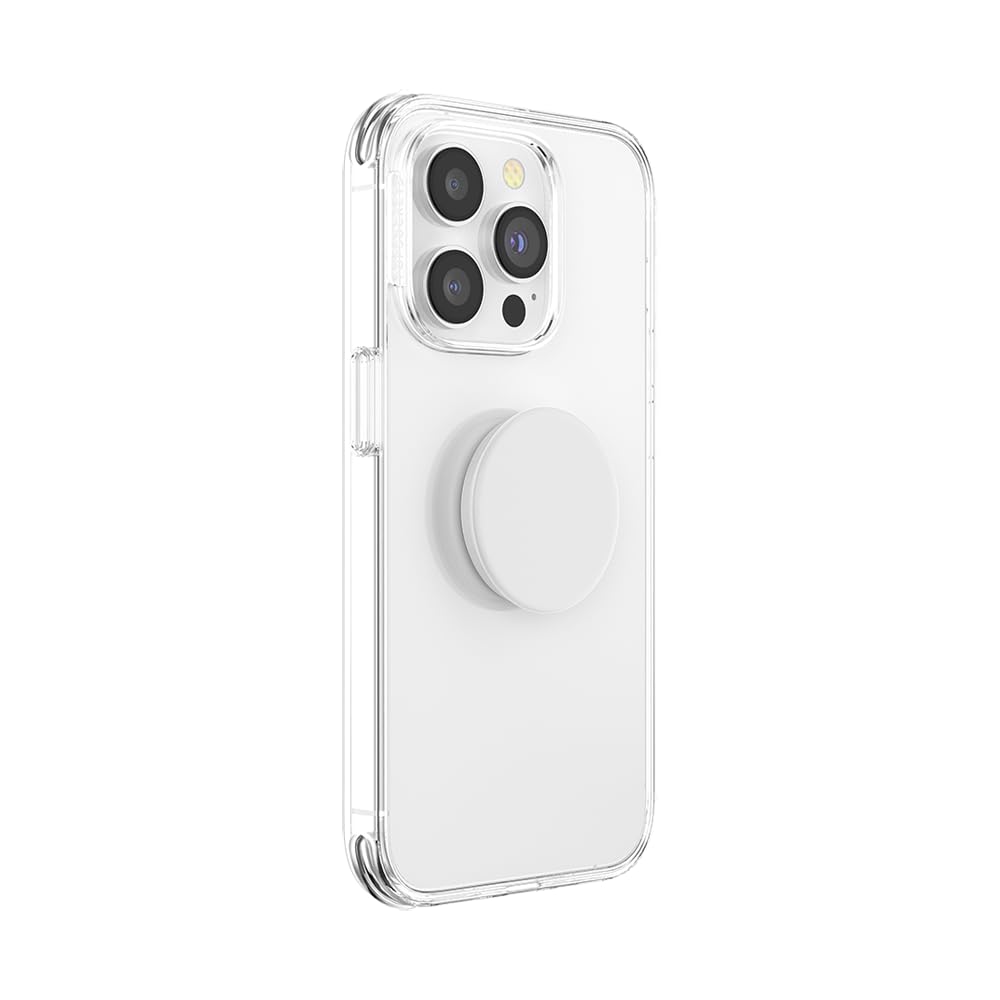 Agarre PopSockets Blanco con Soporte Expandible para Teléfono