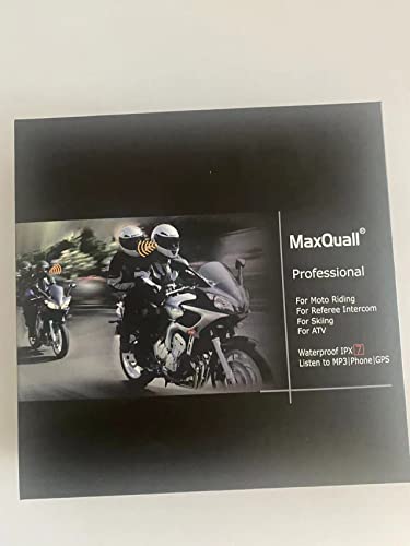Maxquall Auriculares profesionales para árbitro V6 V4 FBIM Full Duplex bidireccional de fútbol árbitro, entrenador, juez, arbitraje, auriculares de fútbol