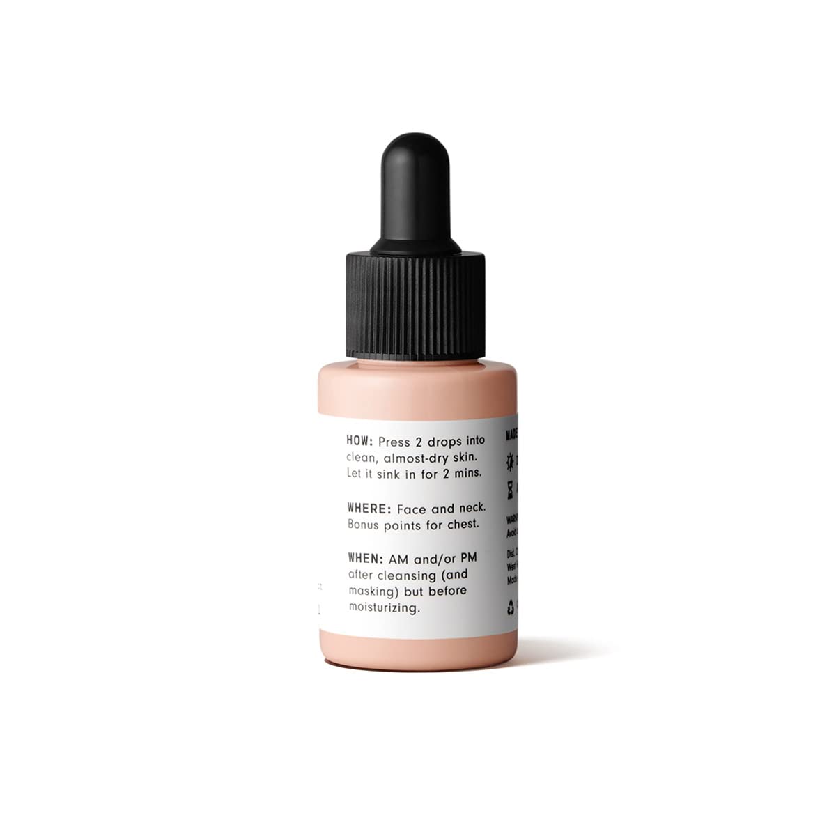 Versed Sérum iluminador Stroke of Brilliance 1 fl oz suero de vitamina C para la cara, suero facial antienvejecimiento, sin crueldad, sin parabenos y vegano. Elige tu tratamiento facial (suero iluminador)