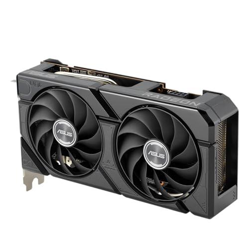 Tarjeta Gráfica ASUS Radeon RX 7600 EVO OC Blanca con 8GB GDDR6 para Desempeño Mejorado