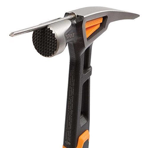 Martillo para Enmarcar Fiskars IsoCore 22 oz Cara Milled 16 Pulgadas