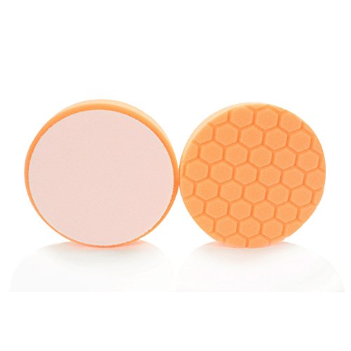 Chemical Guys Hex-Logic Pad, Esterilla de Corte Mediana Pesada, Anaranjado, 6.5 in (16.51 cm)