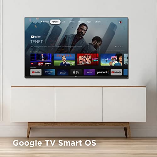 Smart TV LED TCL Negro 32 Pulgadas FHD Clase S3 con Google TV y Control por Voz, 2023