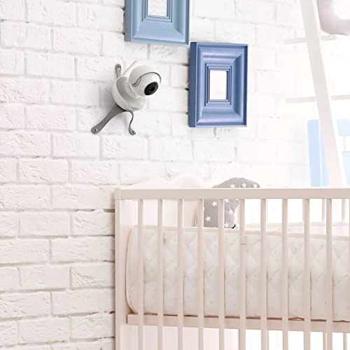 HUBBLE CONNECTED Nursery PAL Premium Smart Connected, Monitor de bebé habilitado para Wi-Fi con Visor de Unidades para Padres