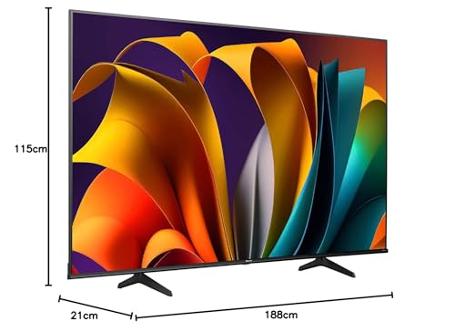 Hisense Pantalla 75 Pulgadas 4K Android TV 75A6N